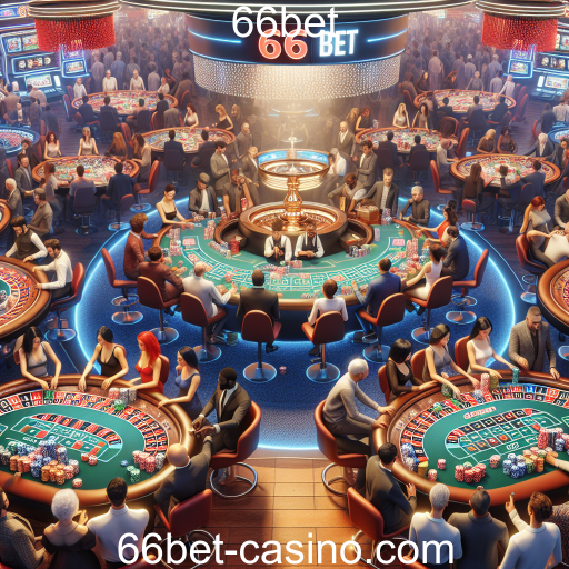 Explorando as Mesas de Jogo na 66bet
